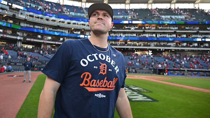 Wild Card Series - Detroit Tigers v Cleveland Guardians - Game Three Wild Card Series - Detroit Tigers v Cleveland Guardians - Game Three