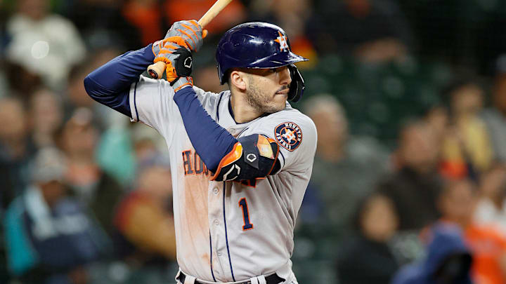 Carlos Correa tiene 7 temporadas en la MLB con los Astros