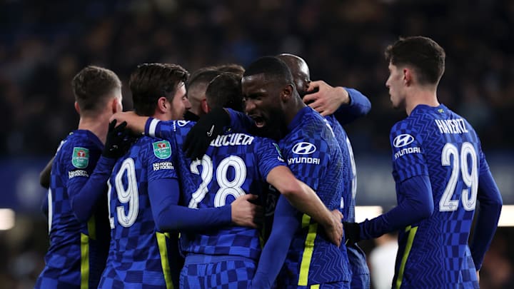 Chelsea s'est imposé lors du match aller des demi-finales de la Carabao Cup contre Tottenham (2-0).