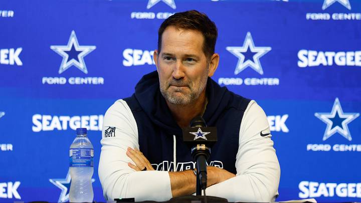 Dallas Cowboys head coach Brian Schottenheimer. Dallas Cowboys head coach Brian Schottenheimer.