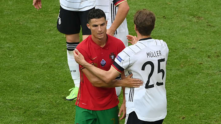 Cristiano Ronaldo y Thomas Müller tendrán en Qatar otra oportunidad de agrandar sus cuentas goleadoras en los Mundiales 
