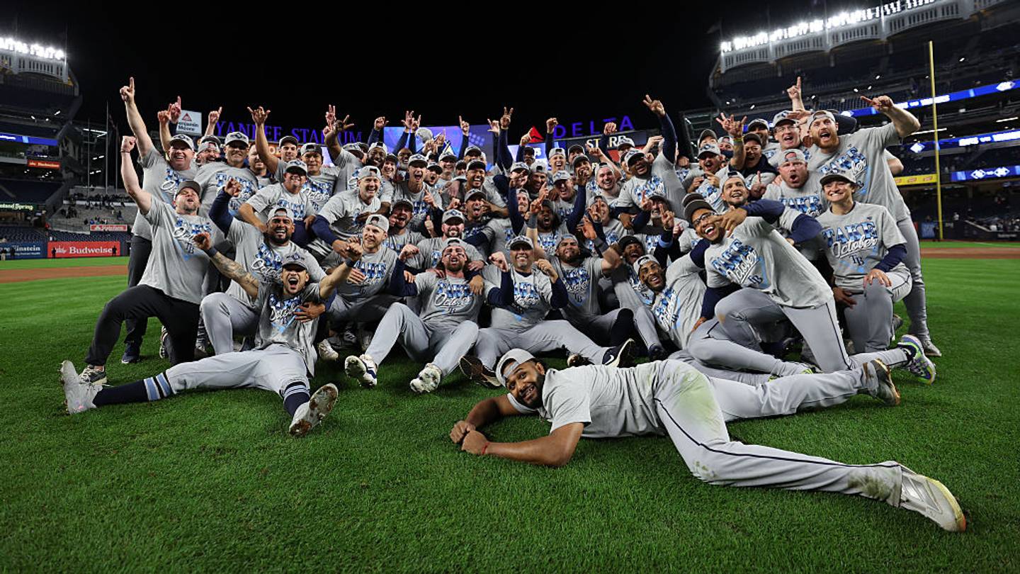 Los Tampa Bay Rays barren a los Yankees y avanzan a la Serie de Campeonato