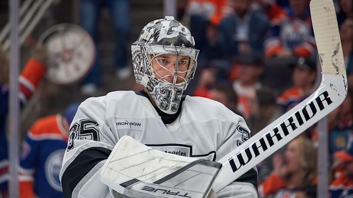 Los Angeles Kings unleashed the Vezina Trophy nominee in Darcy Kuemper this past season.