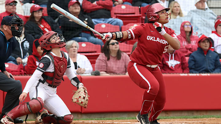 Oklahoma slugger Ella Parker