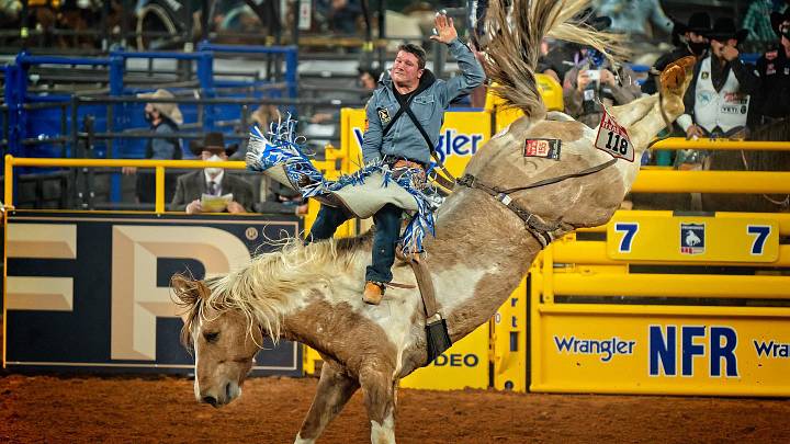 Chad Rutherford at the 2020 NFR Chad Rutherford at the 2020 NFR