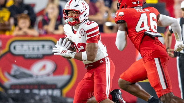 Isaiah Mozee was one of five true freshmen to play in Nebraska's 2025 season opener against Cincinnati.