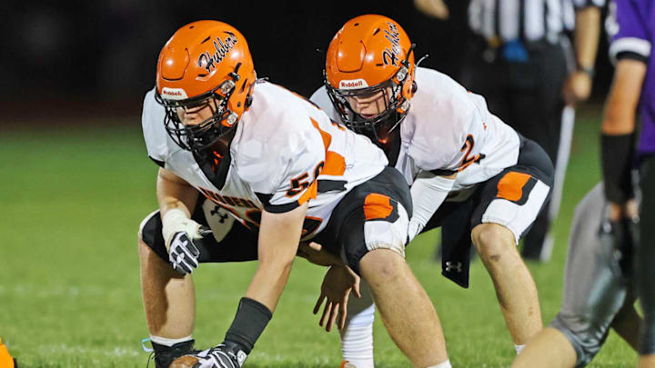 The Smethport Hubbers in a game against the Coudersport Falcons on September 28, 2024.