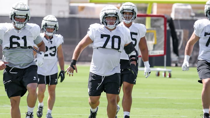 Las Vegas Raiders OL Jackson Powers-Johnson