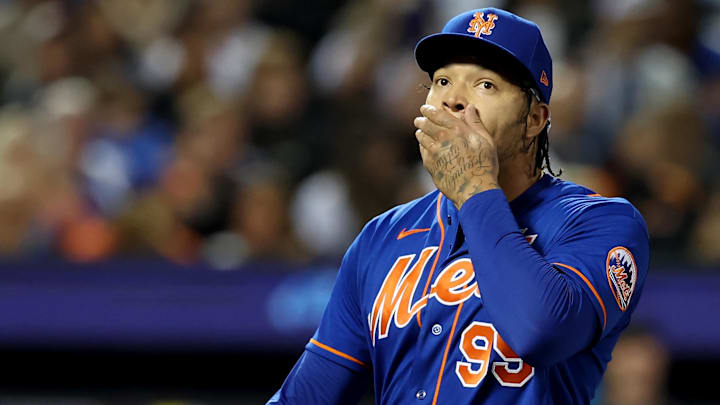 Sep 28, 2022; New York City, New York, USA; New York Mets starting pitcher Taijuan Walker (99)