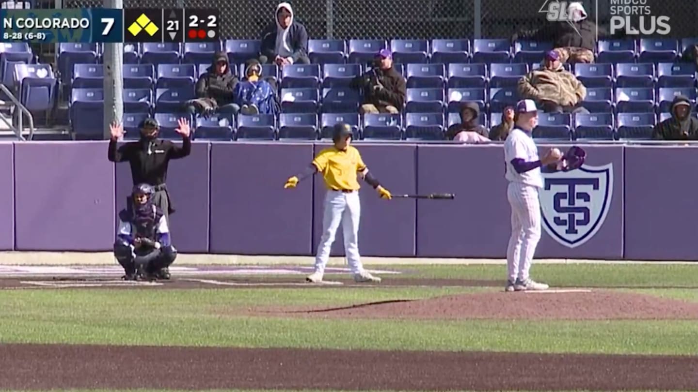 Walk-Off Balk Ends Longest College Baseball Game in Summit League History