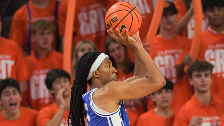 Duke basketball forward Maliq Brown Duke basketball forward Maliq Brown