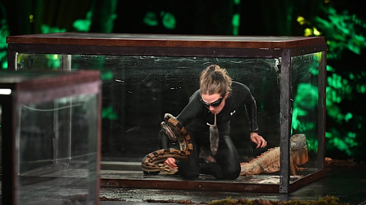 FEAR FACTOR: HOUSE OF FEAR: Contestant Taylor in the FEAR FACTOR: HOUSE OF FEAR "Stuck" episode airing Wednesday, Jan. 28 (9:00-10:00 PM ET/PT) on FOX. CR: Serguei Bachlakov/FOX. ©2026 FOX Media LLC.