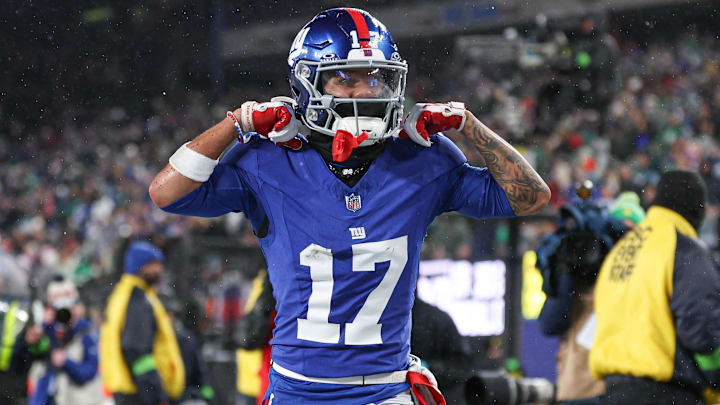New York Giants wide receiver Wan'Dale Robinson (17)