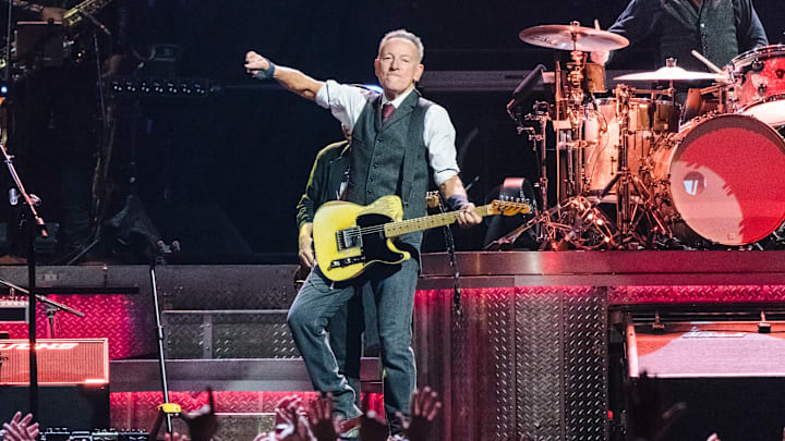 Bruce Springsteen Performs At Scotiabank Arena
