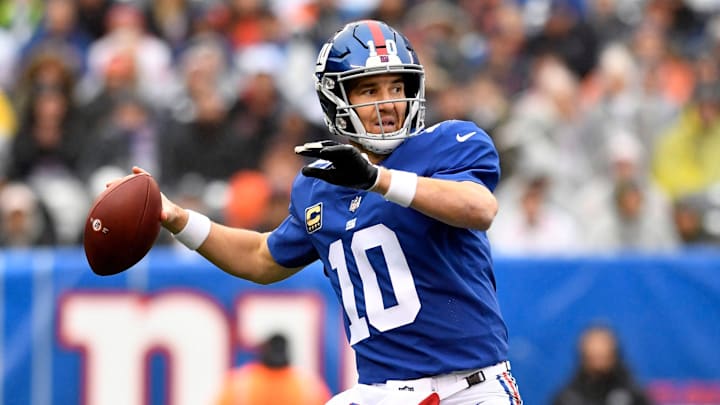 New York Giants -- Eli Manning, 2004-2019, 57,023 yards

Syndication Northjersey