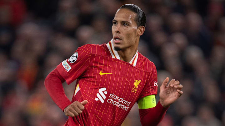 Virgil van Dijk is in contract talks with Liverpool