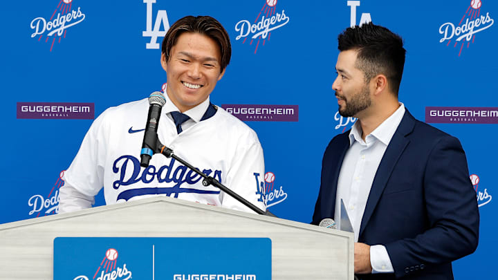 Los Angeles Dodgers Introduce Yoshinobu Yamamoto