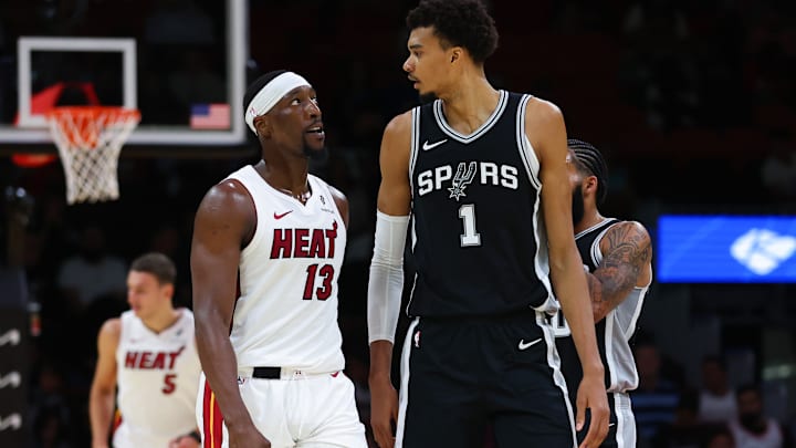 San Antonio Spurs v Miami Heat