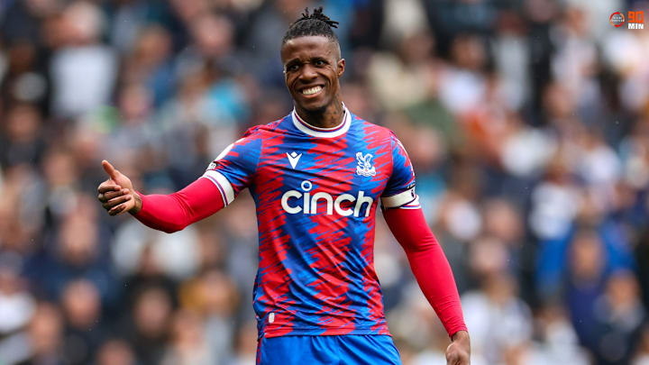 Zaha's contract at Crystal Palace expires at the end of June
