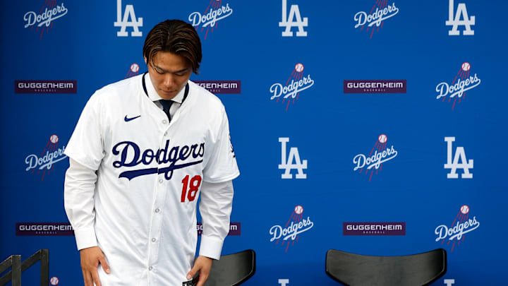 Los Angeles Dodgers Introduce Yoshinobu Yamamoto