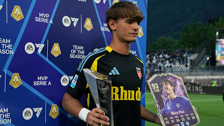 Nico Paz was named Serie A’s Best U23 Player for the 2024– 25 season.