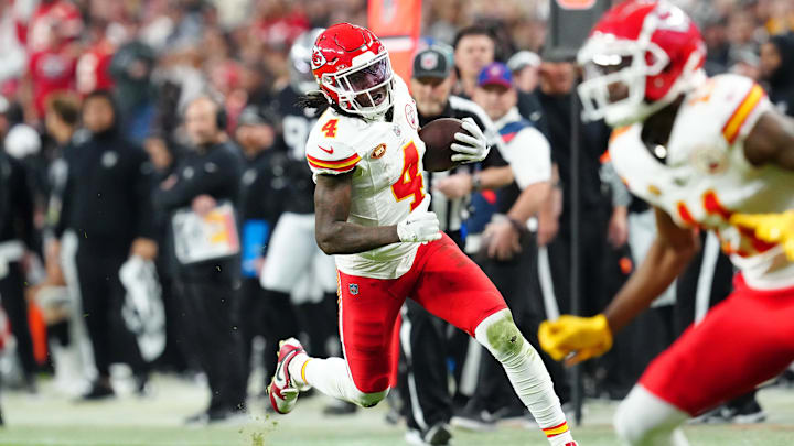 Rashee Rice had eight catches for 107 yards against the Raiders