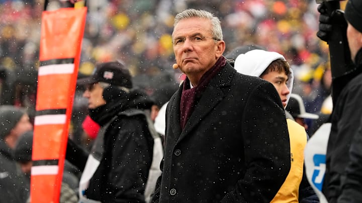 Former college football head coach Urban Meyer heaped praise on this Big Ten program's coaching staff.