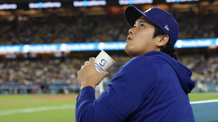 Sep 4, 2026; Los Angeles, California, USA; Los Angeles Dodgers pitcher Shohei Ohtani (17) looks on during the eighth inning against the Washington Nationals at Dodger Stadium. Mandatory Credit: Kiyoshi Mio-Imagn Images Sep 4, 2026; Los Angeles, California, USA; Los Angeles Dodgers pitcher Shohei Ohtani (17) looks on during the eighth inning against the Washington Nationals at Dodger Stadium. Mandatory Credit: Kiyoshi Mio-Imagn Images
