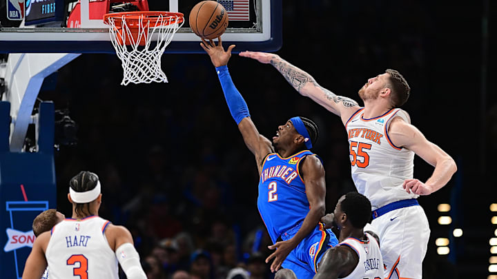 New York Knicks v Oklahoma City Thunder
