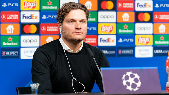 Edin Terzic en conférence de presse 