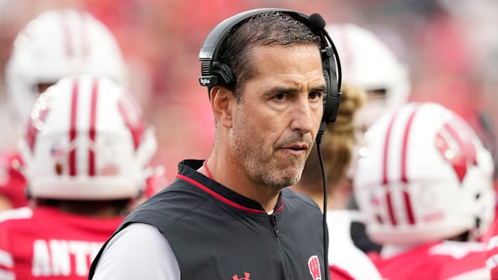 Luke Fickell, Wisconsin Badgers Luke Fickell, Wisconsin Badgers