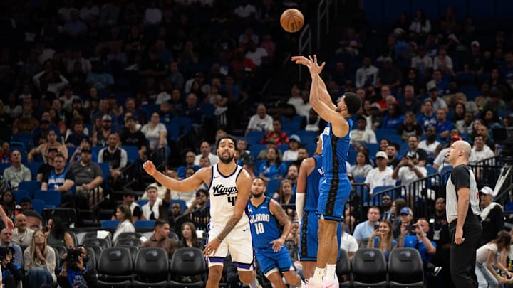 Caleb Houstan has had all the promise of a shooter since the Orlando Magic drafted him. He has made his mark with his work behind the scenes. Now he is delivering on the court.