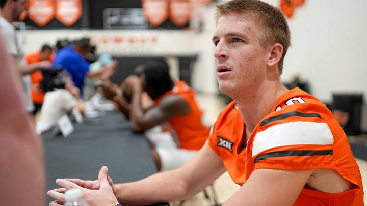 Oklahoma State’s Wyatt Young. Oklahoma State’s Wyatt Young.
