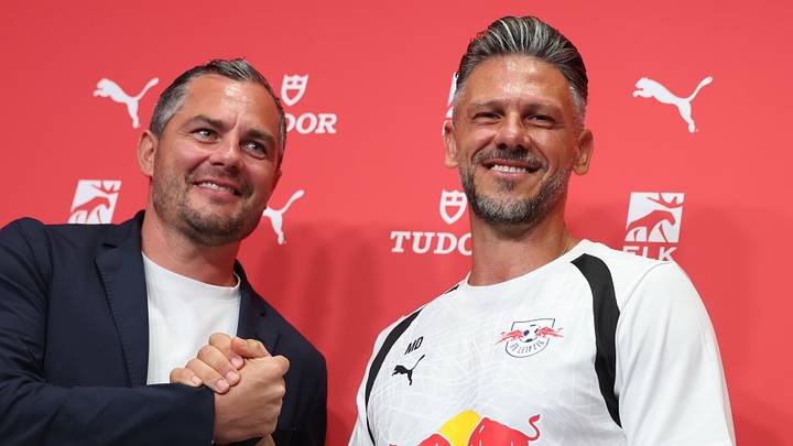 Leipzigs Trainer Martin Demichelis und Manager Marcel Schäfer haben auf dem Transfermarkt noch eine Menge Arbeit vor sich Leipzigs Trainer Martin Demichelis und Manager Marcel Schäfer haben auf dem Transfermarkt noch eine Menge Arbeit vor sich