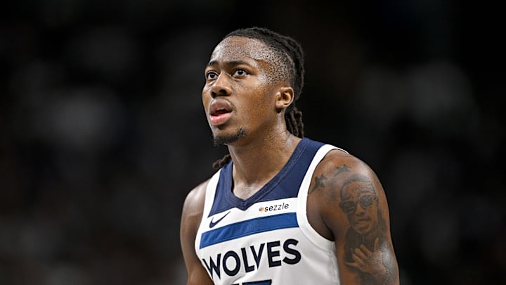 Mar 30, 2026; Dallas, Texas, USA; Minnesota Timberwolves guard Ayo Dosunmu (13) looks on during the second half against the Dallas Mavericks at the American Airlines Center. Mandatory Credit: Jerome Miron-Imagn Images Mar 30, 2026; Dallas, Texas, USA; Minnesota Timberwolves guard Ayo Dosunmu (13) looks on during the second half against the Dallas Mavericks at the American Airlines Center. Mandatory Credit: Jerome Miron-Imagn Images