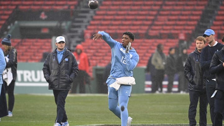 UNC football quarterback Jacolby Criswell