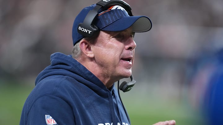 Denver Broncos head coach Sean Payton