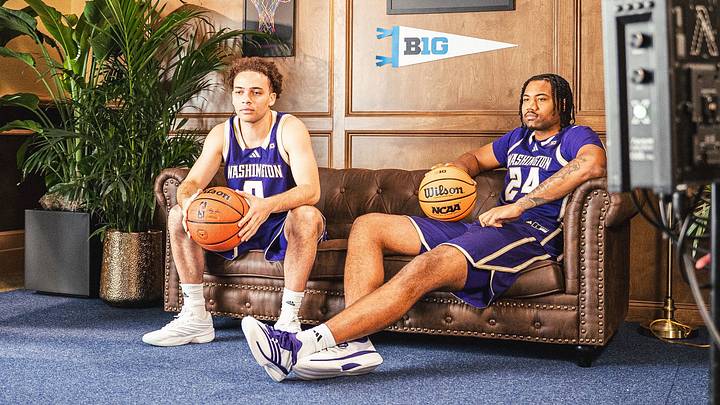 Ryan Beasley and Lathan Sommerville were the UW players who went to Big Ten media day. 