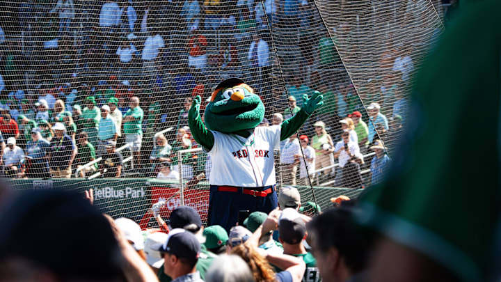 Action from a Spring Training game between the Boston Red Sox and the Baltimore Orioles at JetBlue Park in Fort Myers on Monday, March 17, 2025.