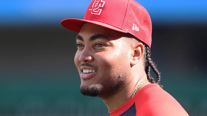 Washington Nationals outfielder James Wood Washington Nationals outfielder James Wood