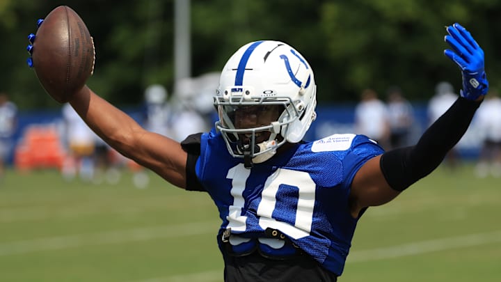 New York Jets wide receiver Adonai Mitchell New York Jets wide receiver Adonai Mitchell