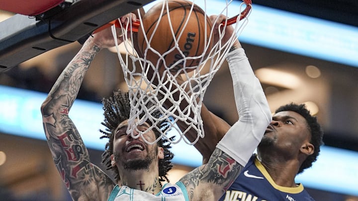 Charlotte Hornets, LaMelo Ball, Yves Missi Charlotte Hornets, LaMelo Ball, Yves Missi