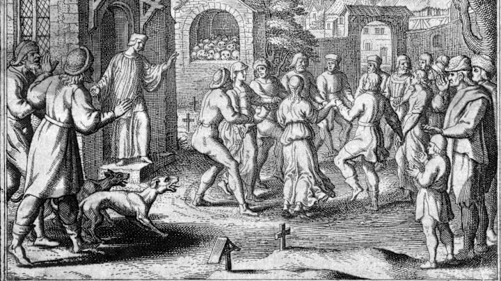 Dancing Mania In Europe During Plague