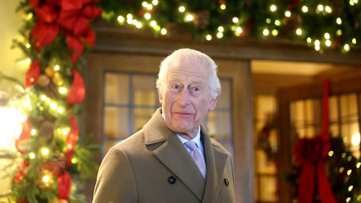 King Charles III Attends The King's Foundation's Annual 'Crafts At Christmas'