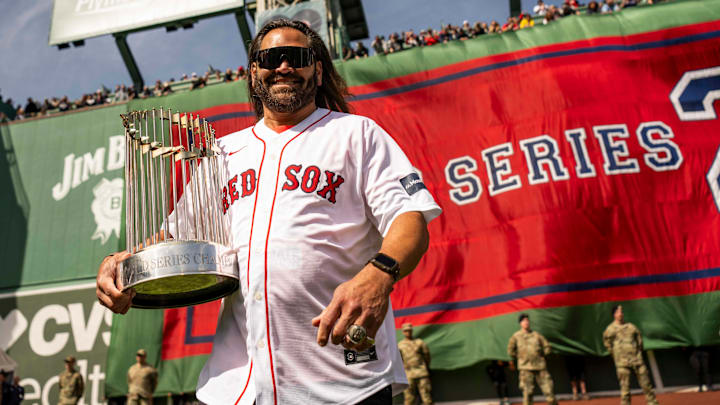 Johnny Damon dijo que fue muy especial regresar a Boston 