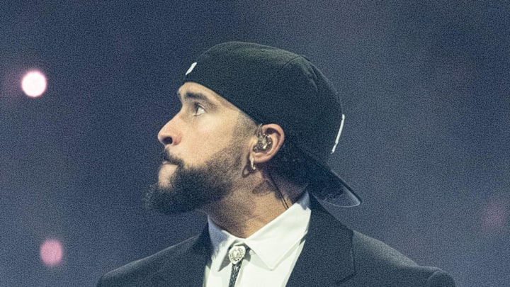 All the world’s a stage for Bad Bunny, who enters this Super Bowl halftime show commercially and critically bulletproof. All the world’s a stage for Bad Bunny, who enters this Super Bowl halftime show commercially and critically bulletproof.