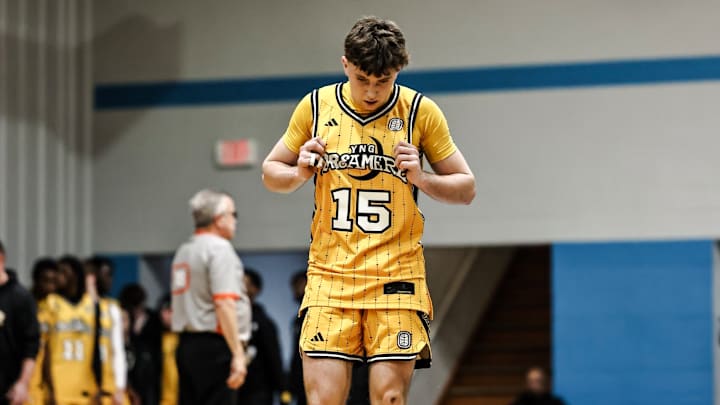 Eli Ellis during an away game with YNG Dreamerz