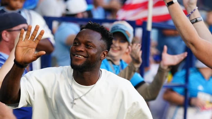 Artie Burns at a soccer match in 2024.