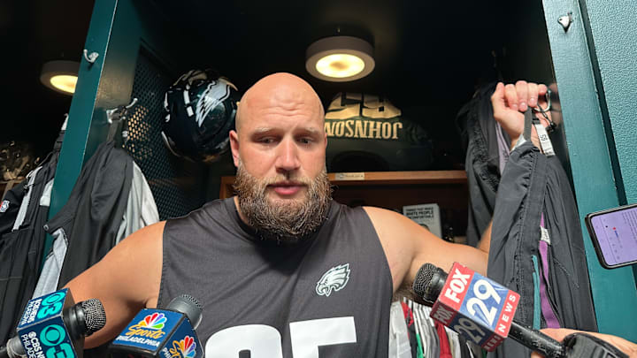 Philadelphia Eagles RT Lane Johnson Philadelphia Eagles RT Lane Johnson