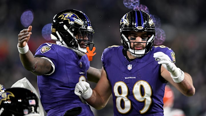 Mark Andrews, Lamar Jackson, Baltimore Ravens